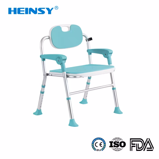 Алюминиевое медицинское регулируемое сиденье для душа, стул, скамейка, складной табурет для ванны